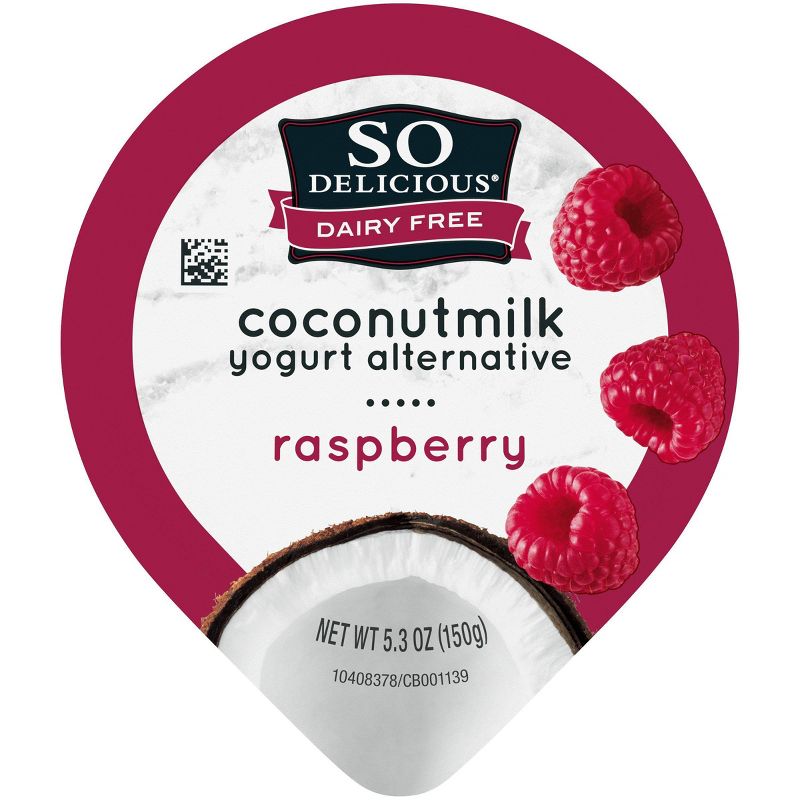 So Delicious Dairy-Free CoconutMilk Raspberry Yogurt Alternative - 5.3oz