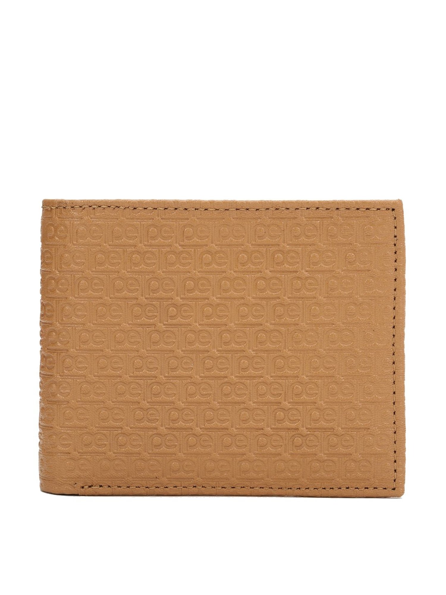 Peter England Tan Casual Bi-Fold Wallet for Men