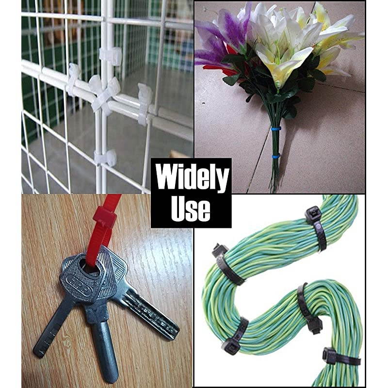 100 Pcs Nylon Cable Zip Ties - Heavy Duty Self-Locking 12 Inch Zip Ties Fasten Wrap Nylon Cable Straps Wire Ties for Organizing Wires, Home,Garden & Office Use (12-Inch, Green)