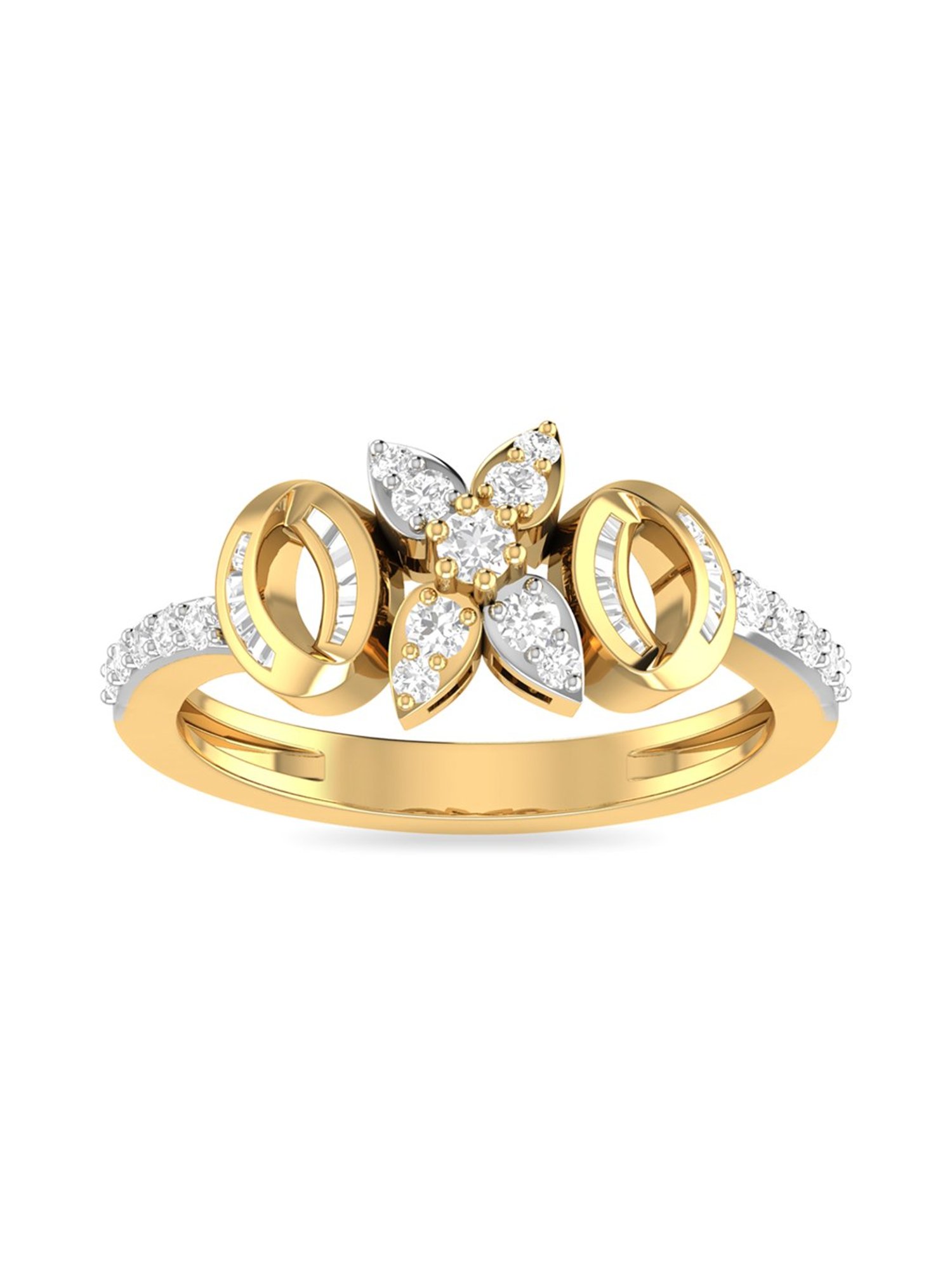 PC Jeweller Cluny 22 kt Gold Ring