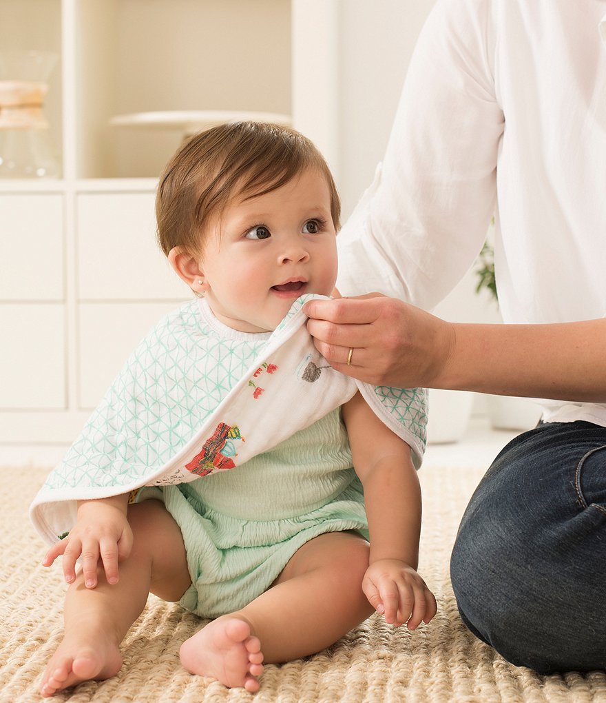 Aden + Anais 2-Pack Muslin Classic Around the World Burpy Bibs