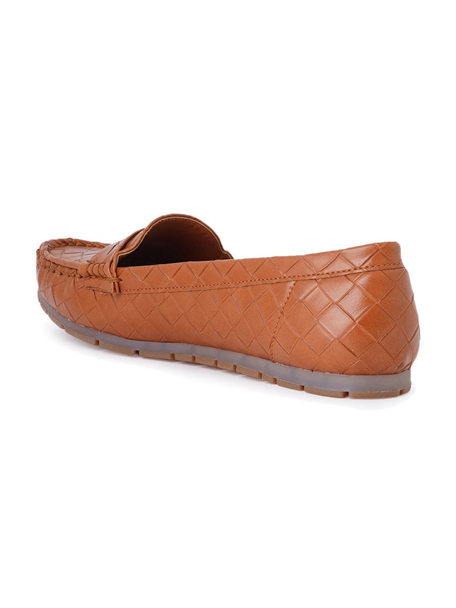 Scentra Women's Tan Casual Loafers