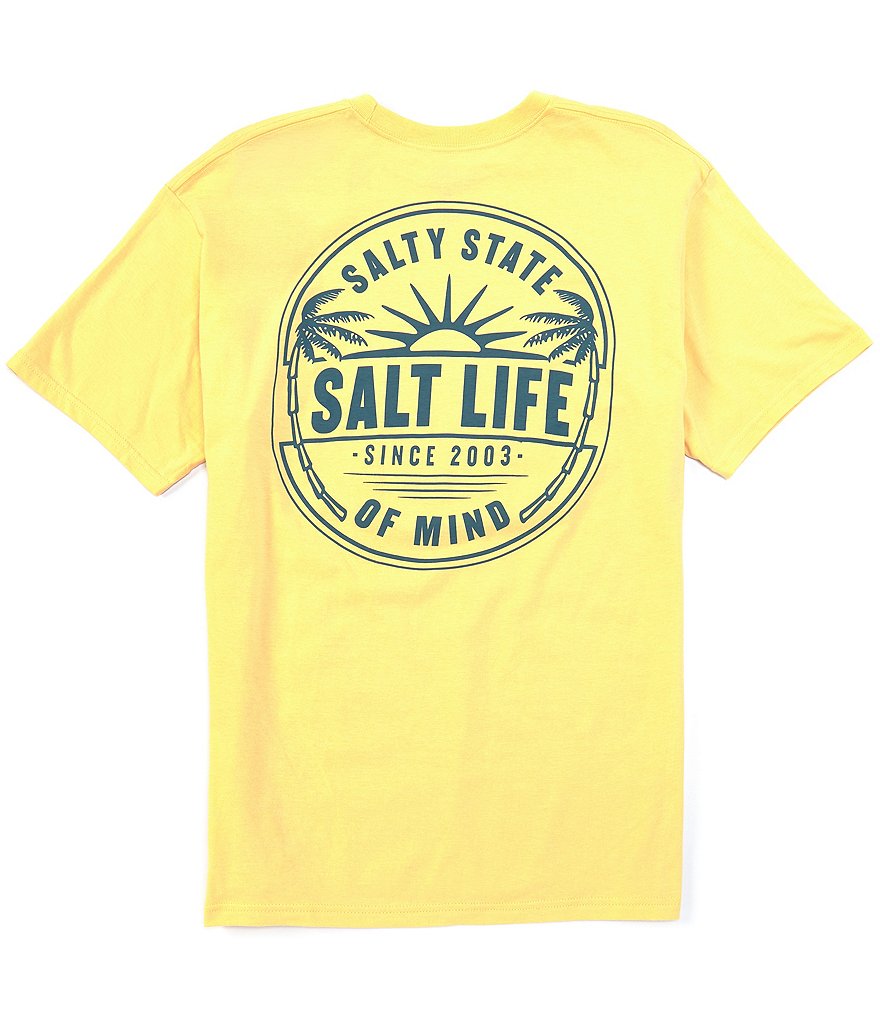 Salt Life Short-Sleeve Sunrise Palms Graphic T-Shirt
