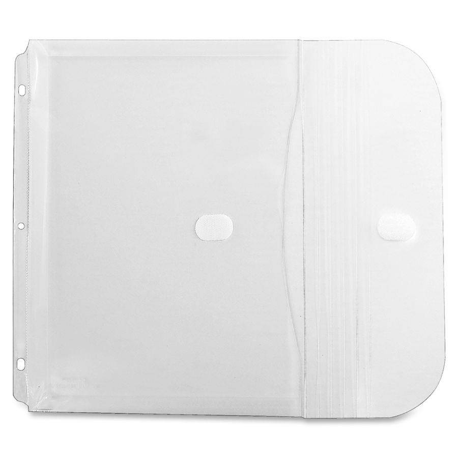 C-Line Poly Binder Pockets, 11 1/2 X 9 1/4, Clear, 5/Pack 57537