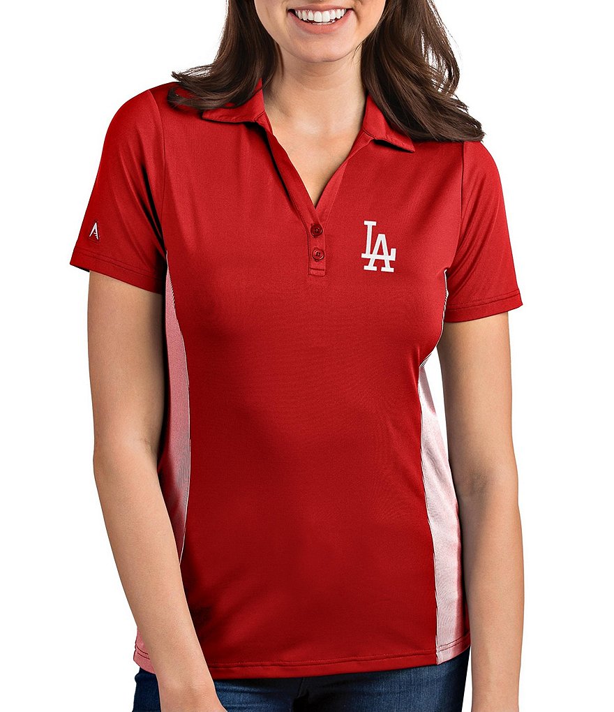 Antigua Women's MLB Venture Short-Sleeve Polo Shirt