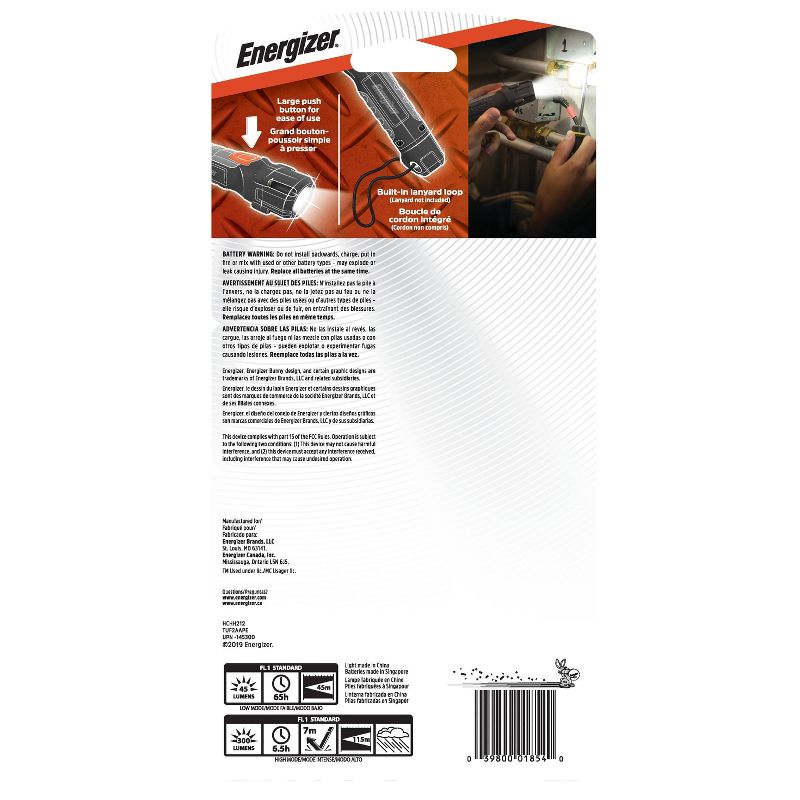 Energizer Hardcase Task LED FlashLight