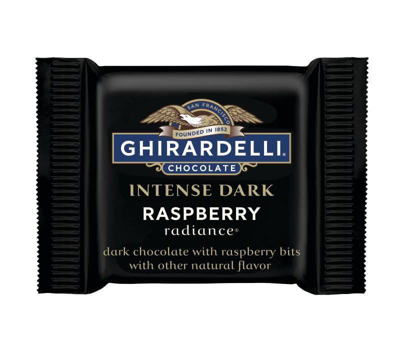 Ghirardelli ID Raspberry Radiance Squares Bag - 4.8oz