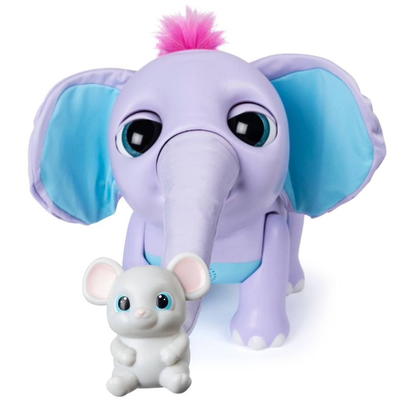 Wildluvs - Juno Interactive Baby Elephant with Moving Trunk