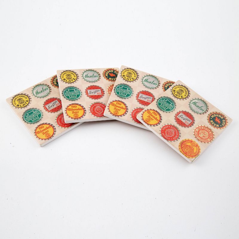 Thirstystone Cheers 4 Piece Occasions Coaster Set