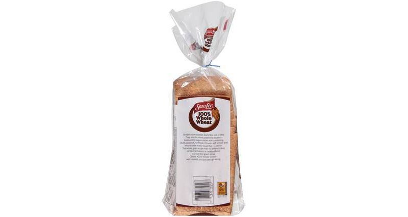 Sara Lee 100% Whole Wheat Classic Wheat Bread - 16oz