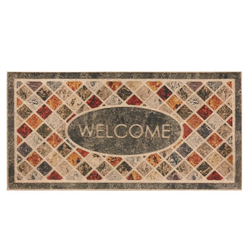2'x4' Ornamental Entry Mat Mineral Stone - Mohawk