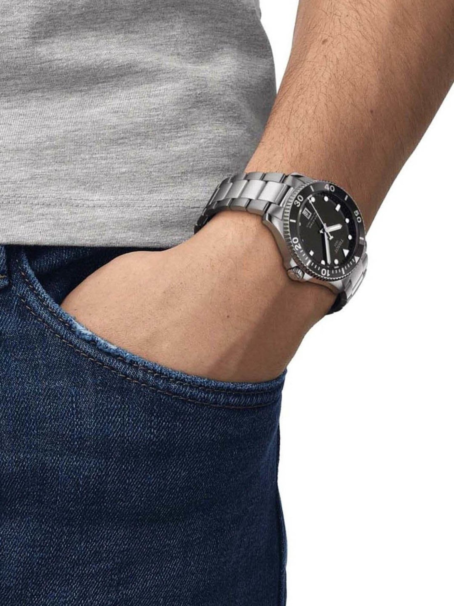 TISSOT ETA F06.412 Seastar 1000 T-Sport Watch for Men