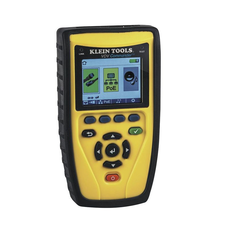 Klein Tools VDV501-829 Commander VDV Cable Tester and Test-n-Map Remote Kit
