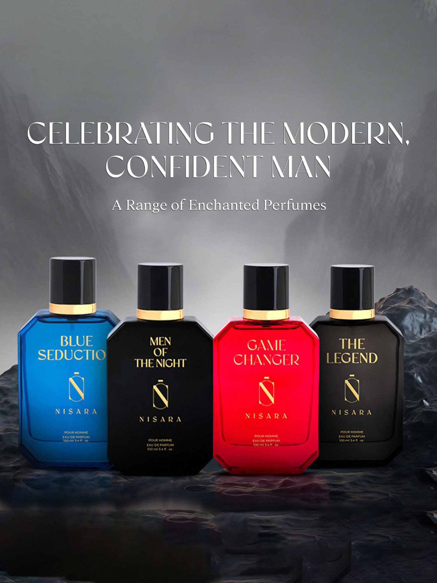 NISARA The Legend Eau de Parfum For Men - 50 ml