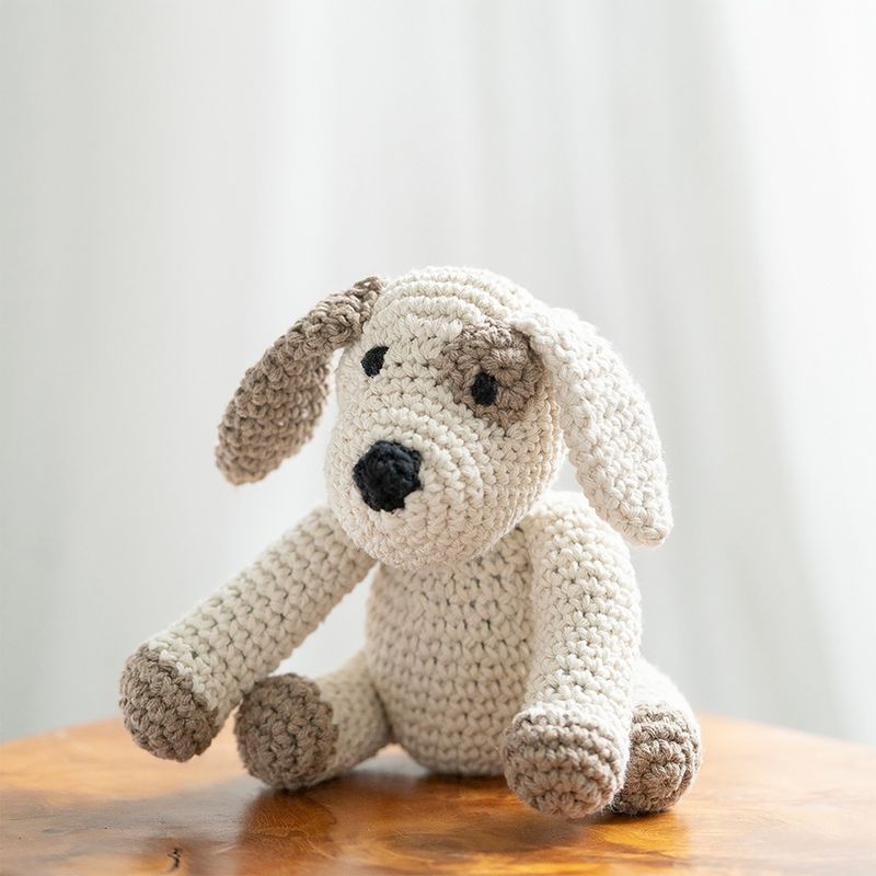 Hoooked Puppy Millie Yarn Kit W/Eco Barbante Yarn