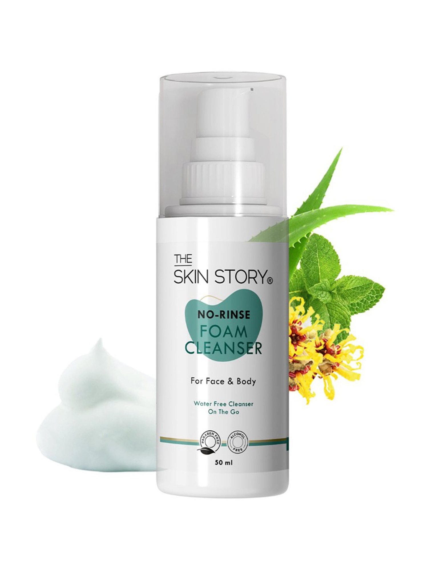 The Skin Story No-Rinse Foam Cleanser for Face & Body - 50 ml