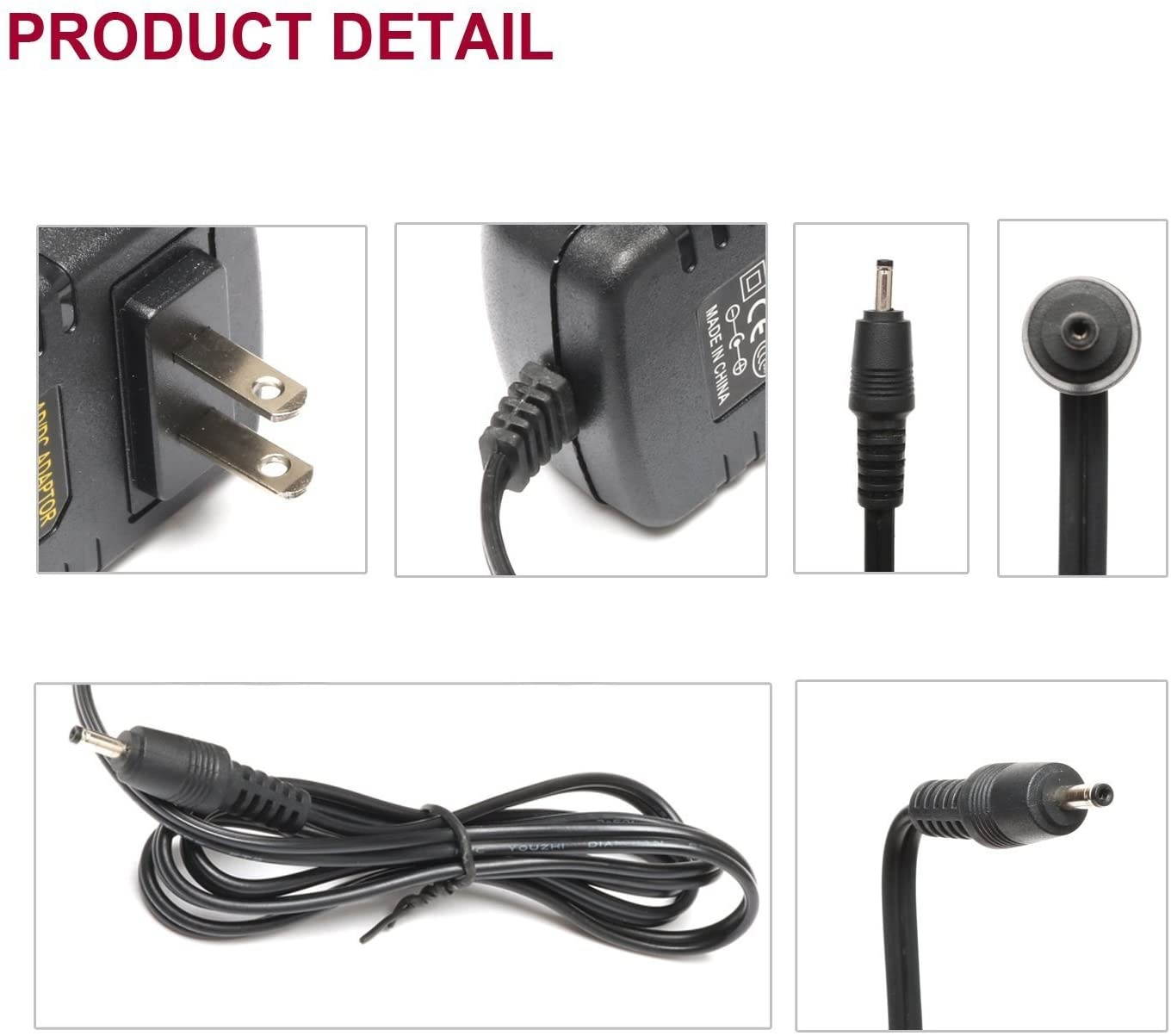 YTech 12V 1.5A AC Adapter Charge for Acer Iconia A100 A200 A210 A500 A501 W3 W3-810,Aspire SW5-011 SW5-012 Switch 11 SW5-111,024 Gateway Tablet Tab Tp A60 Psa18r-120p Tablet Power Supply