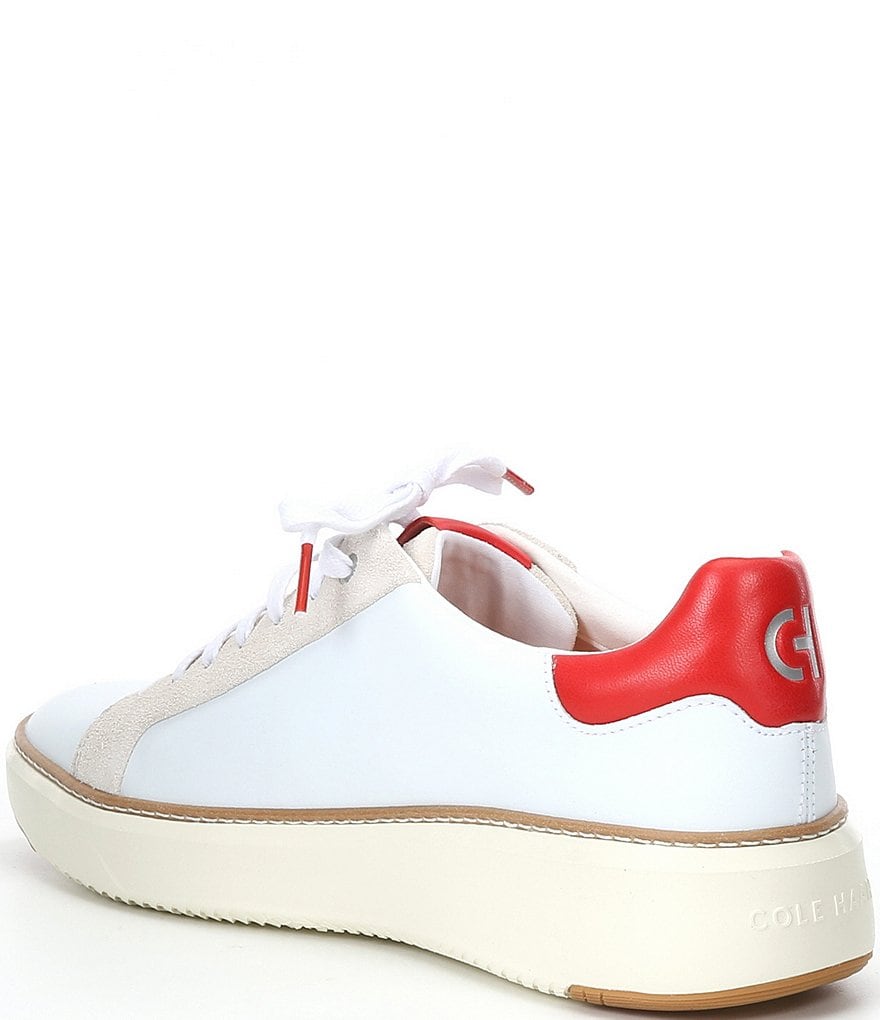 Cole Haan Men's GrandPro Topspin Leather Lace-Up Sneakers