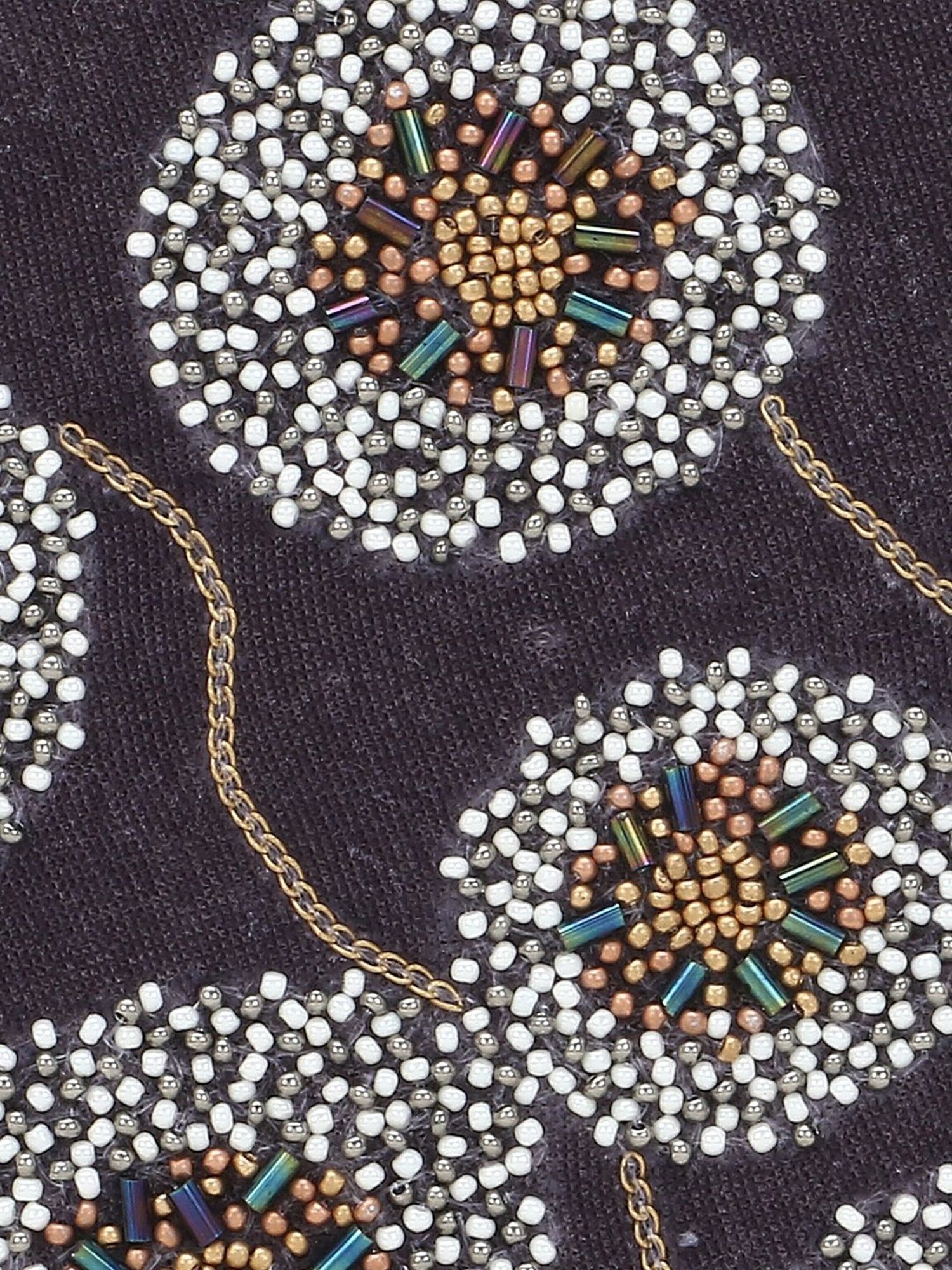 Spice Art Grey Clutch