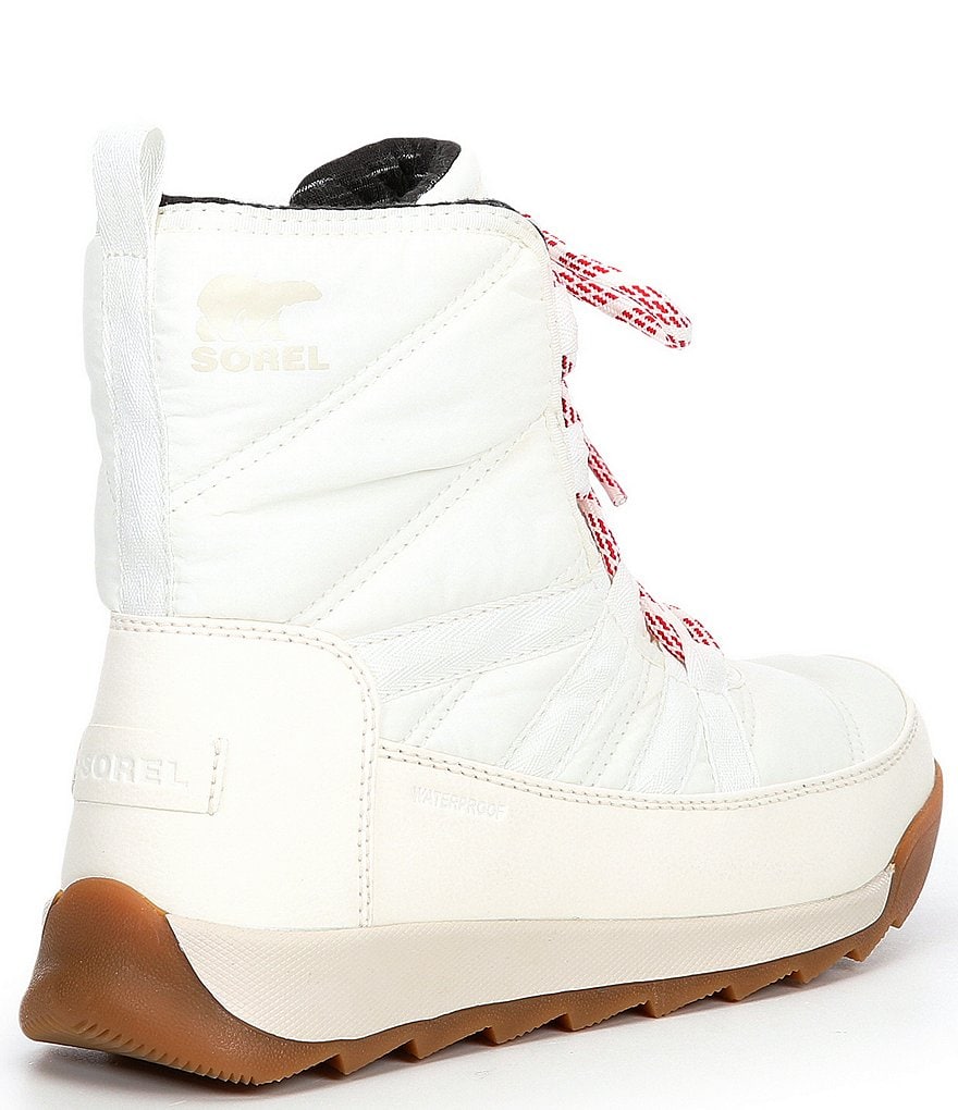 Sorel Whitney II Short Lace Nylon Waterproof Winter Booties