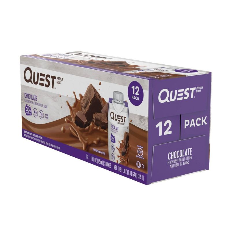Quest RTD Chocolate - 12pk/10.98 fl oz