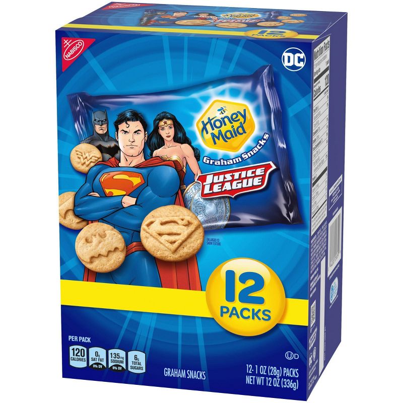 Honey Maid Justice League Graham Snacks - 12oz