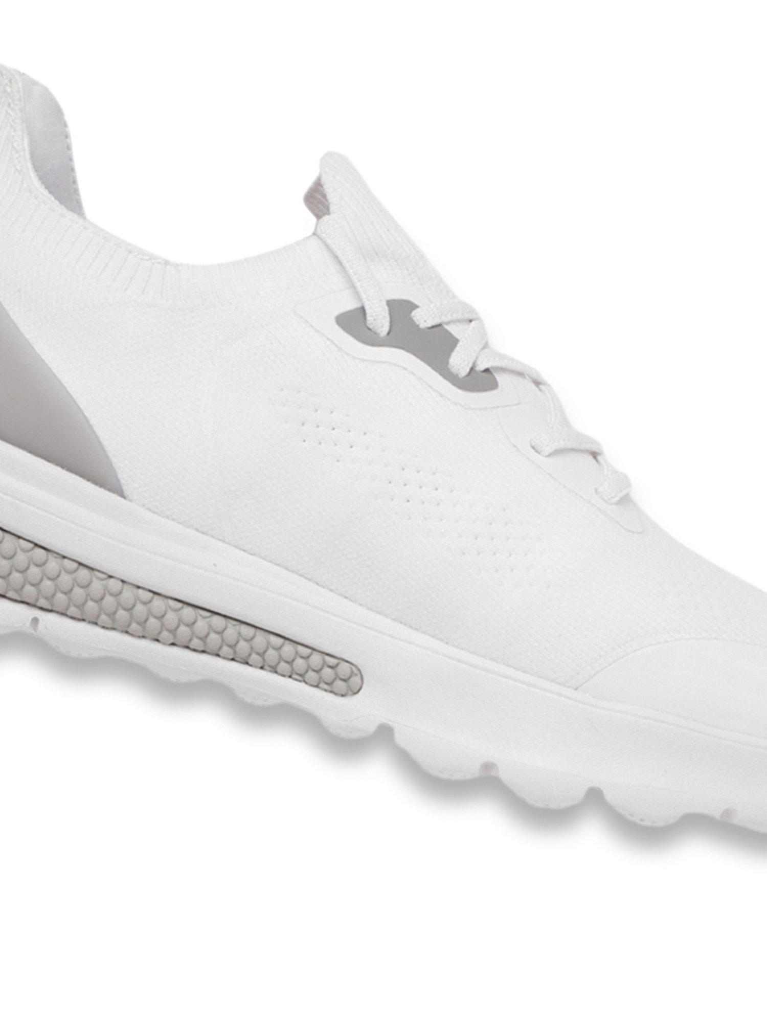 Geox Men's U Spherica Actif White Running Shoes