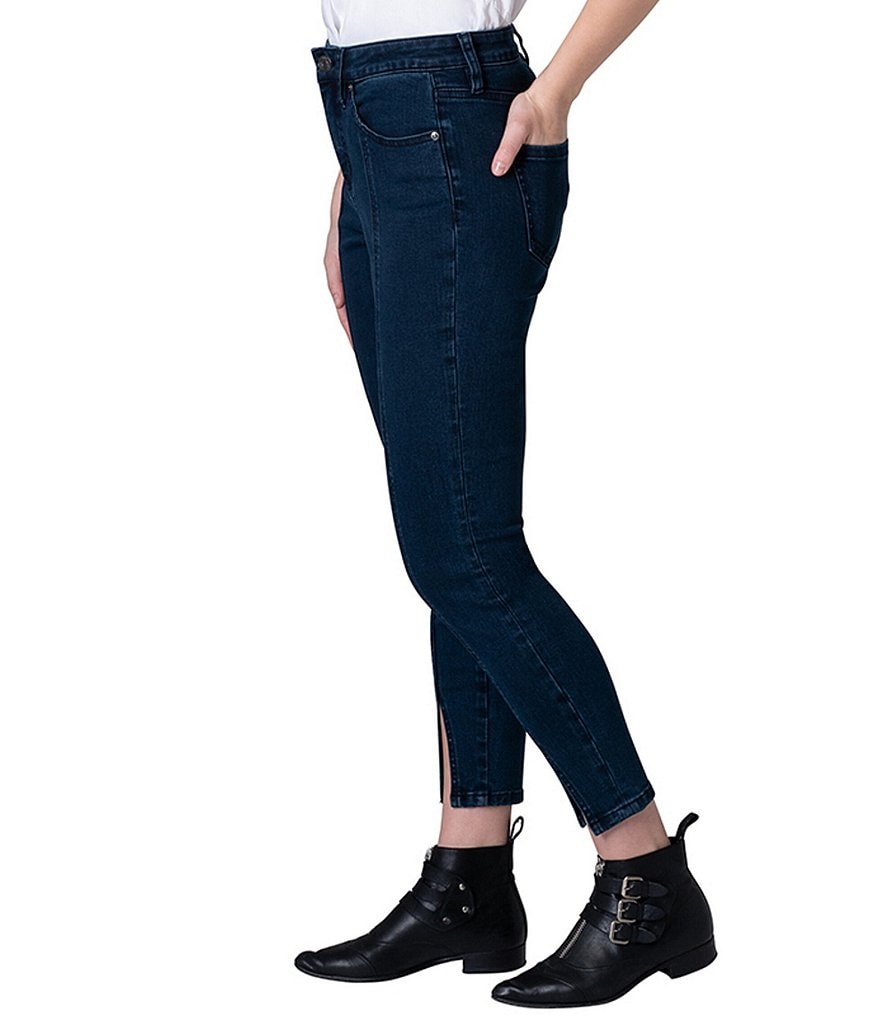 Jag Jeans Viola Slit Front Hem Detail Ankle Jeans