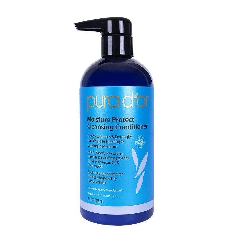 Pura d'or Moisture Protect Cleansing Conditioner - 16 fl oz