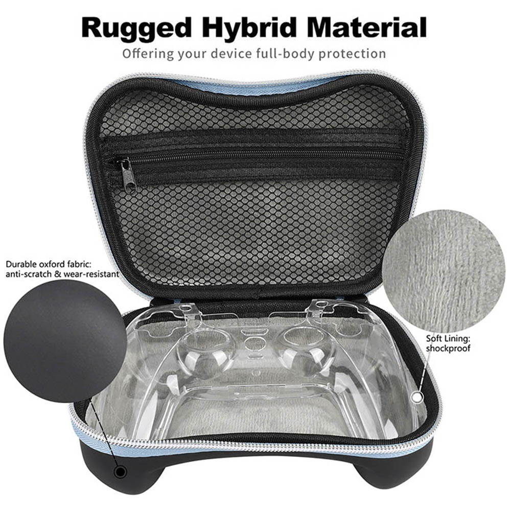 Brightup Dual Charger for PS5 Controller,Wechip Fast Charging Station Charger Dock with LED Indicator Safety Chip Protection Portable Gaming Charging Station Stand, Black