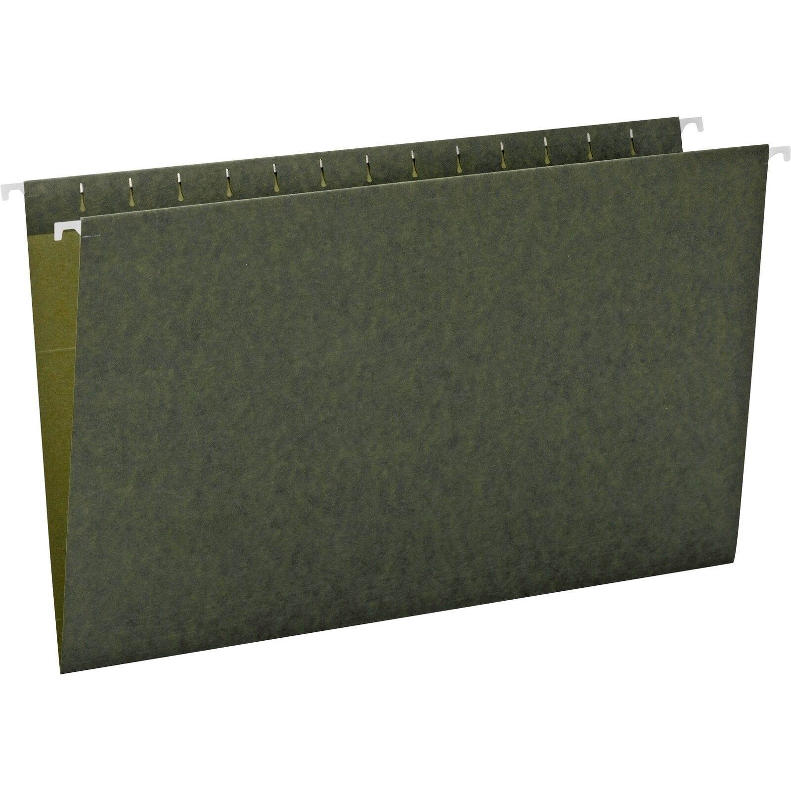 Smead 64110 Standard Green Hanging File Folders - Legal - 8.50" X 14" - 2"