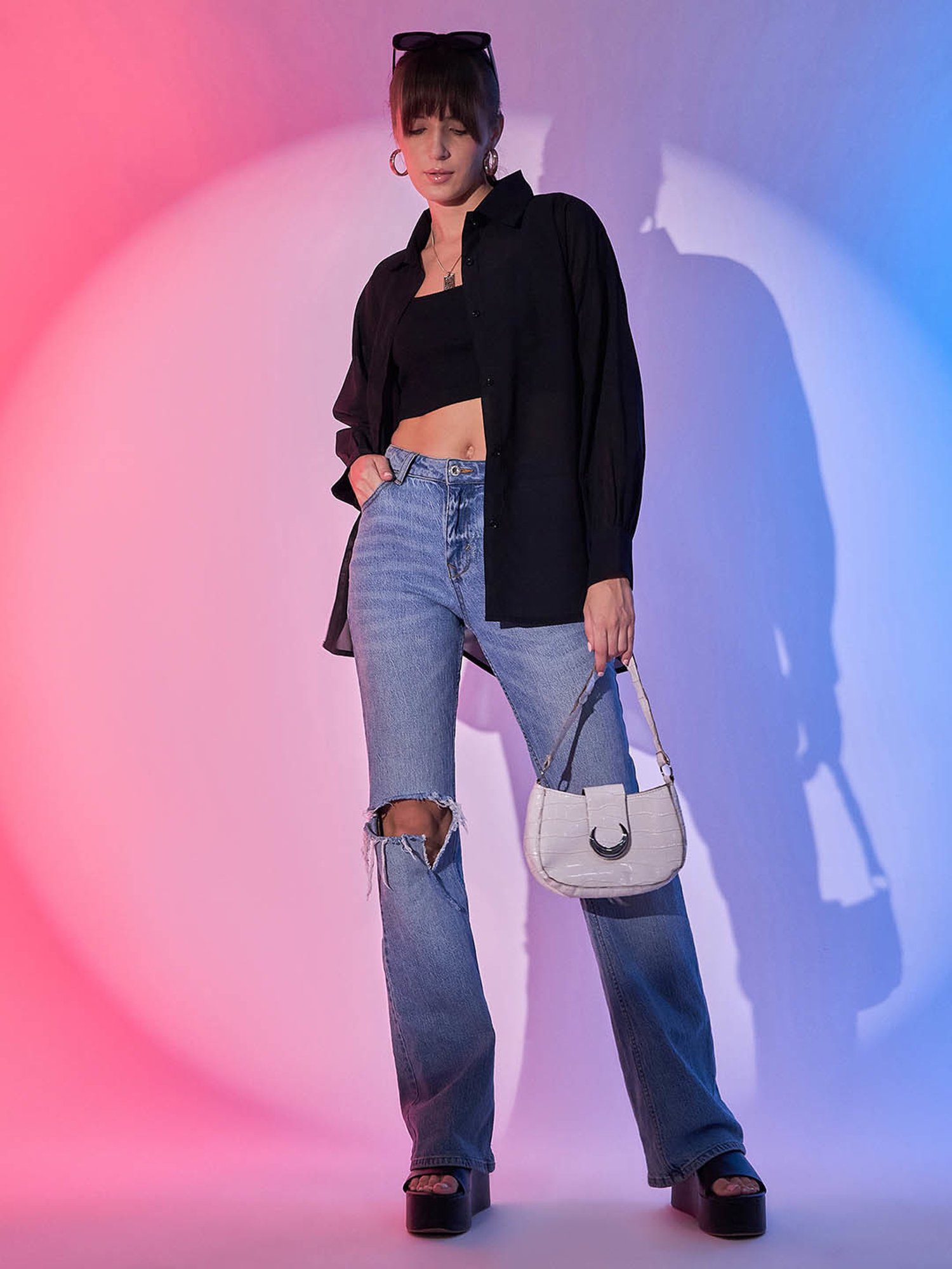 BUYNEWTREND Black Shirt