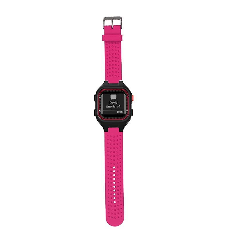 Band for Garmin Forerunner 25 Soft Silicone Replacement Watch Band Strap for Garmin Forerunner 25 GPS Running Watch