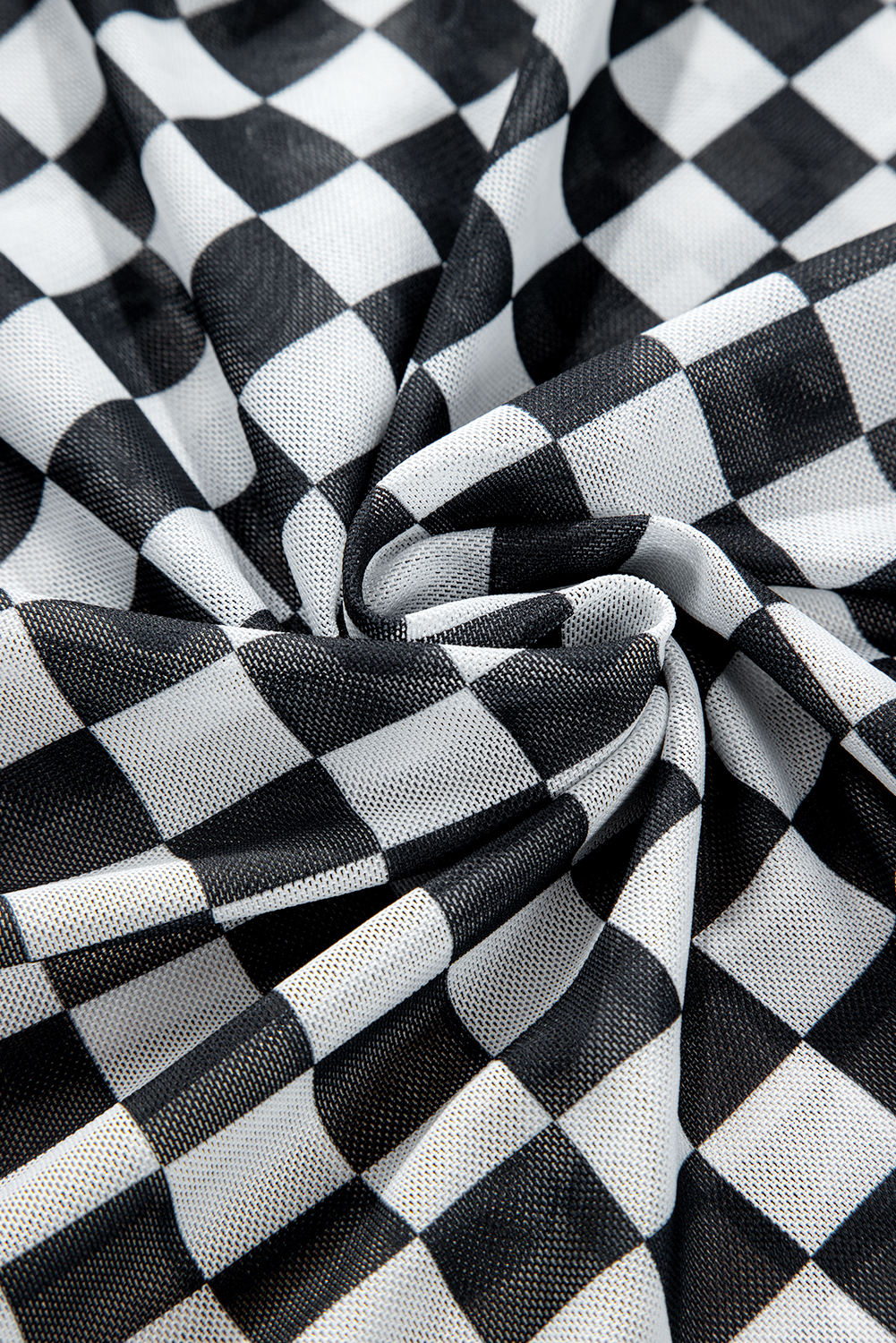 Rose Red Rhinestone Mesh Long Sleeve Bodysuit