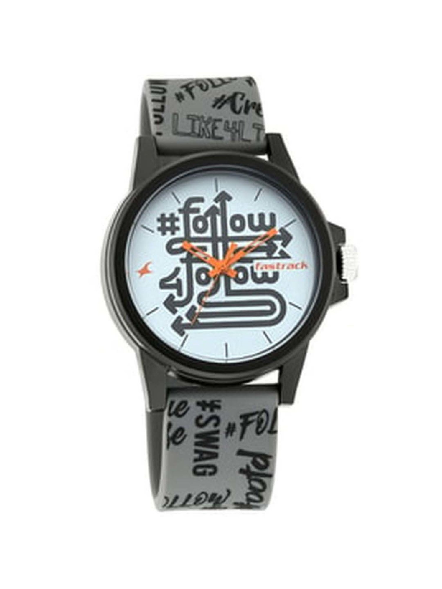 Fastrack Hashtag NS68012PP09 Unisex Analog Watch