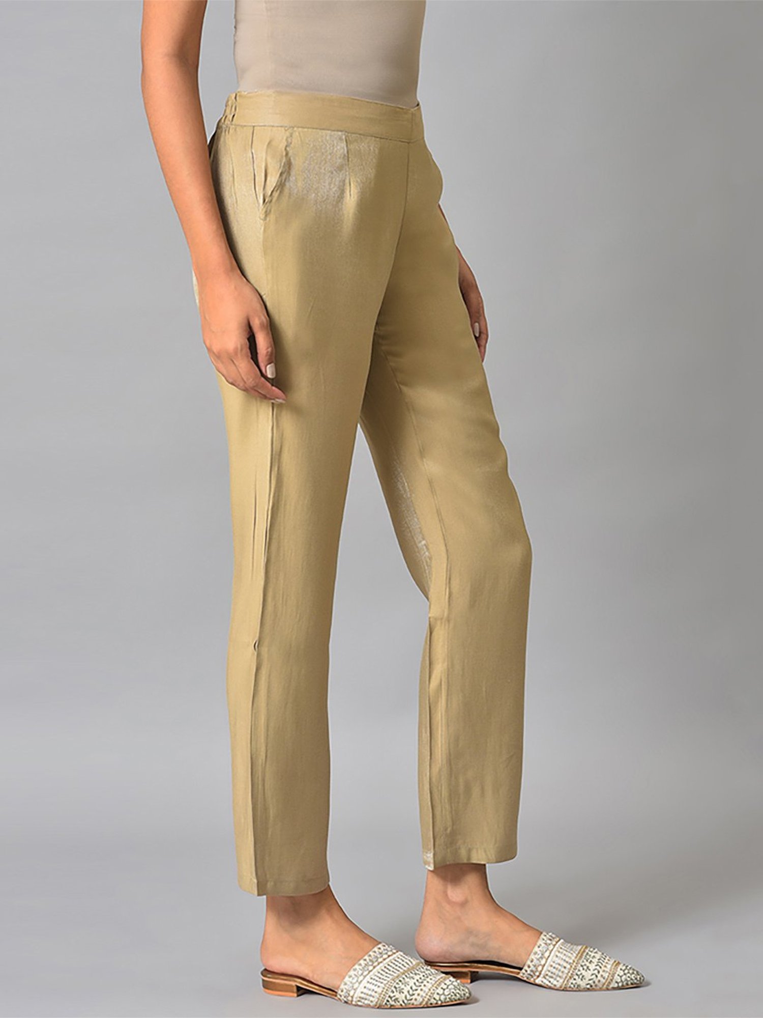 Elleven from Aurelia Golden Regular Fit Pants
