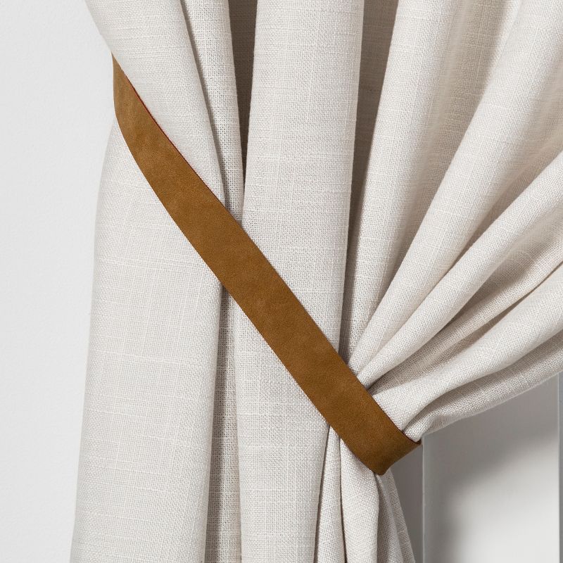 Loft by Umbra 36"-66" Soft Square Curtain Rod Set Oil Rubbed Bronze