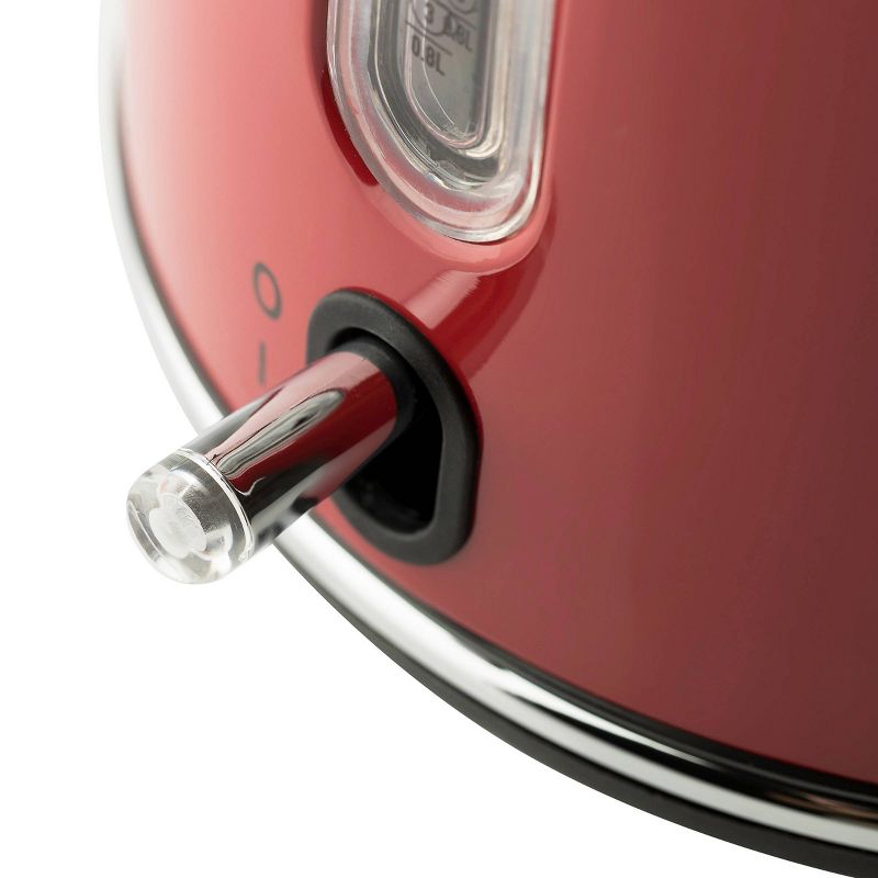 Haden Dorset 1.7L Stainless Steel Electric Kettle - Red