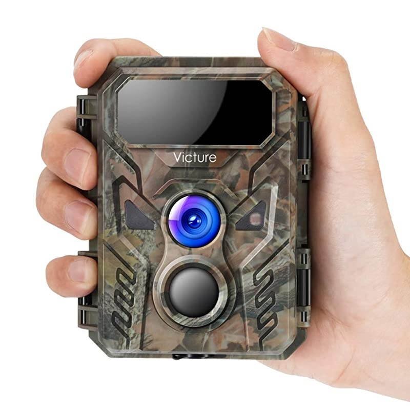 Mini Trail Game Camera 16MP 1080P with Advanced Night Vision Motion Activated IP66 Waterproof for Wildlife Watching and Home Surveillance