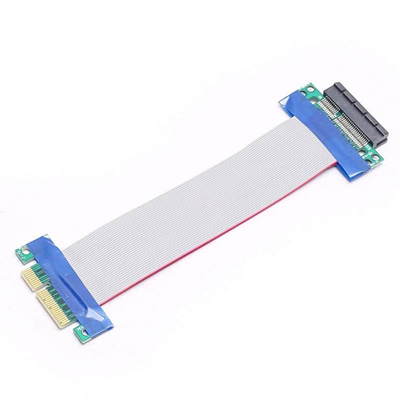 PCIExpress 4X Riser Cable Premium PCIE Port Extension Extender Card 19CM