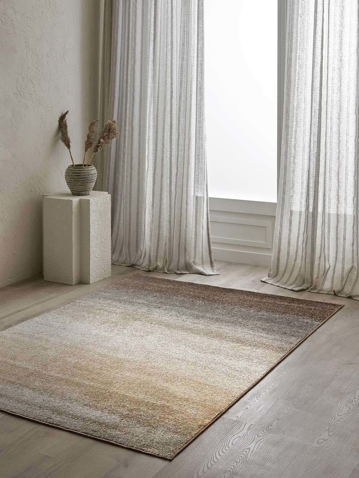 Ddecor Live Beautiful Mineral Brown Polypropylene Large Rugs