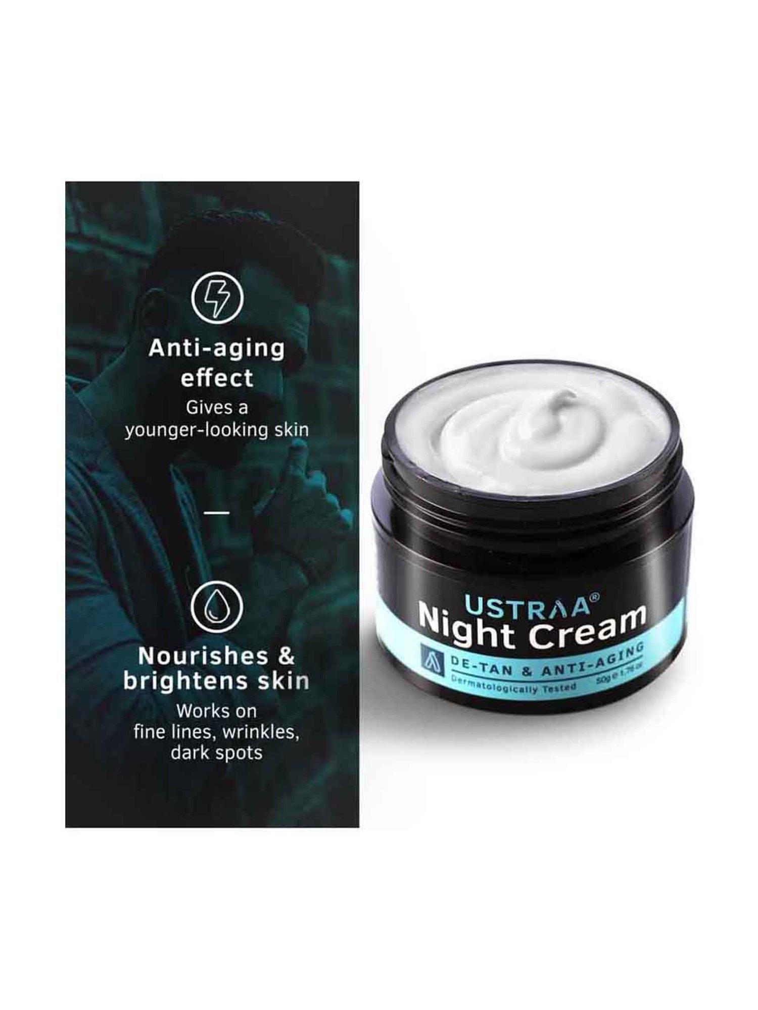 Ustraa Power Face Wash & Hair Growth Vitalizer Combo Set