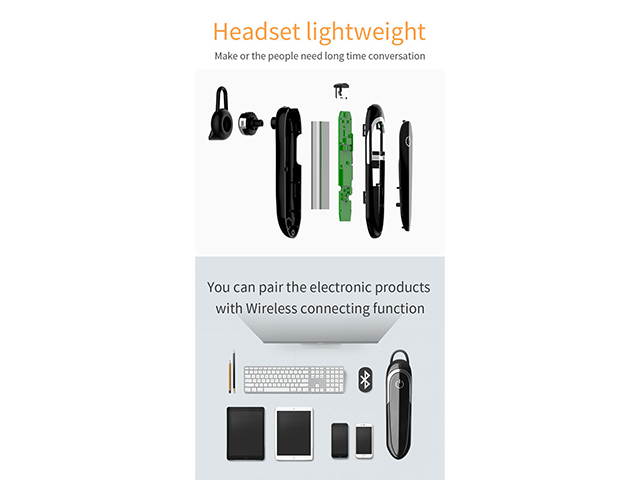 AutofeelSunriseoffice Bluetooth Earphone Headset Wireless Headphone With Mic 3D Bass Stereo Sport Earbuds Mini Handfree For Mobile Phone iPhone Xiaomi Samsung Oppo