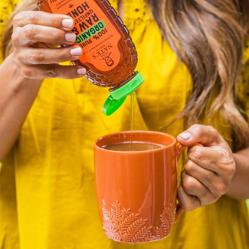 Nature Nate's 100% Pure Raw Unfiltered Organic Honey – 32oz