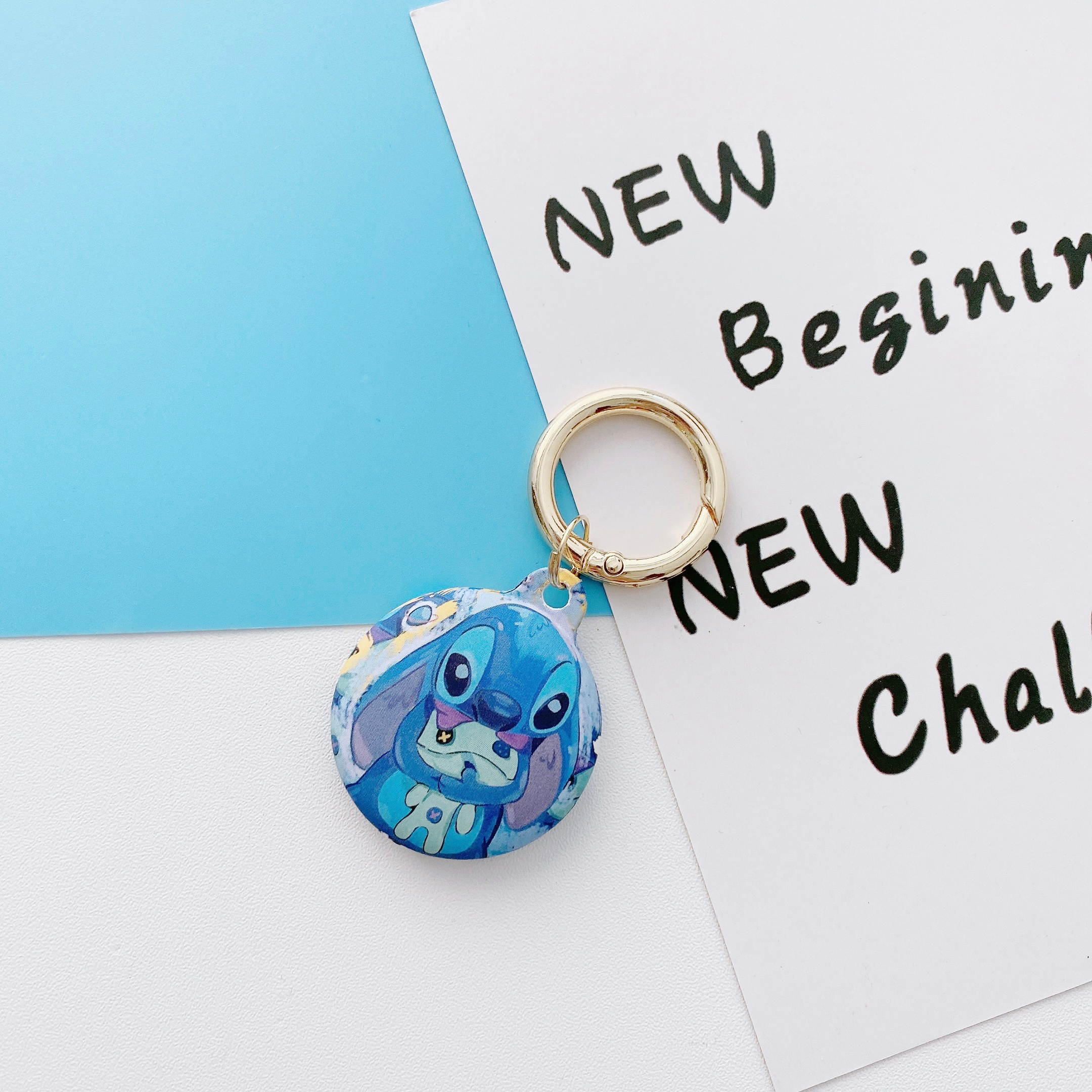 [6 PCS]Silicone Protective Case for AirTags, Tracker Lightweight Soft Protective Skin Cover Accessories Finder Holder with Key Chain Anti-Loss Design Compatible with Apple AirTags 2021