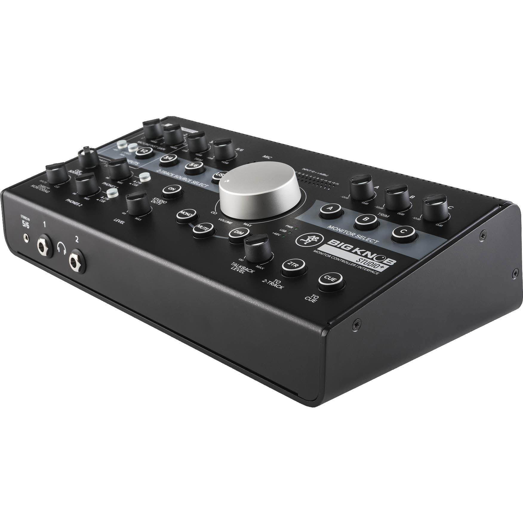 Mackie Big Knob Studio Monitor Plus Controller Interface