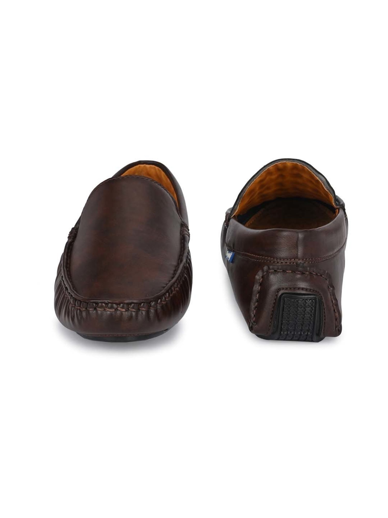 Eego Italy Men's Brown Casual Loafers