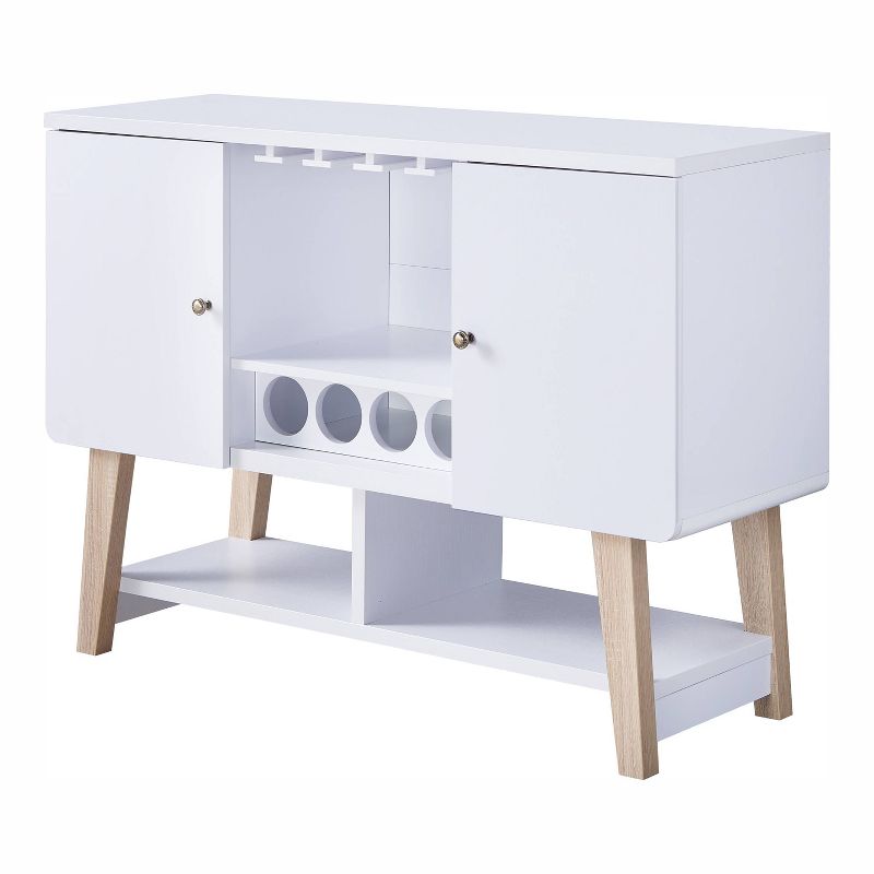 Sfax 4 Bottle Buffet Server White - miBasics