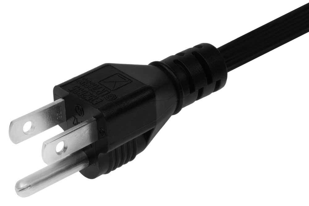 SF Cable, 6 ft USA 5-15P to C19 power cord (NEMA 5-15P to C19)