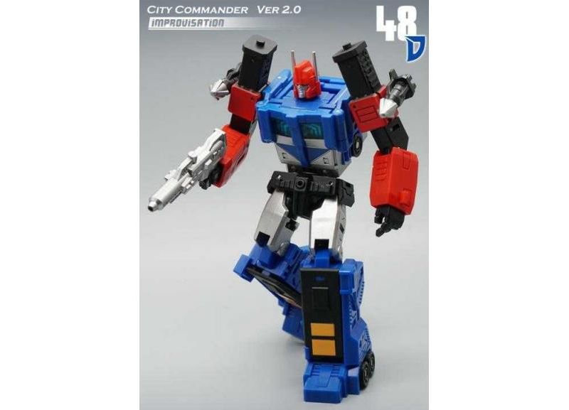 MF-48D City Commander Improvisation | Mech Fans Toys Action figures